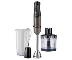 Batidora de inmersión Black & Decker BXHBA1200E 1200W Acero Inoxidable 20 velocidades