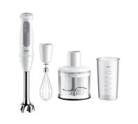 Braun MultiQuick 5 MQ 50236 M - Batidora de mano (1000 W, 21 niveles de velocidad+turbo, pie de inmersión de acero inoxidable, sistema Easy Click, SplashControl, incluye picadora de 500 ml, batidor,