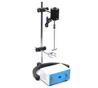 Batidora de laboratorio, 220 V, 200 W, precisión eléctrica, 3000 rpm, con temporizador de 0-120 min, agitador superior