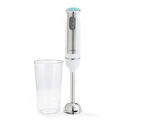 DCOOK BATIDORA Mano 600W C/Vaso MEDIDOR, Acero Inoxidable, Blanco, Estándar