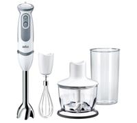 Batidora de mano + Accesorios 1000W MQ 5235 WH (Gris/Blanco) - BRAUN