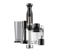 Black & Decker - Batidora de mano BXHBA1500E 1500 W, 3 accesorios, acero inoxidable