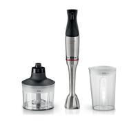 Bosch, Batidora de mano, ErgoMaster Serie 6, 1200W, Accesorios, MSM6M830 | La batidora más potente con sistema de envasado al vacío