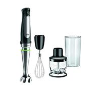 Batidora de mano - Braun Minipimer 7 MQ7025X, 1000 W, Vaso de 0.6 l, ActiveBlade