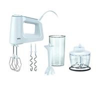 Braun HM 3135 WH Batidora de mano 500 W Gris, Blanco