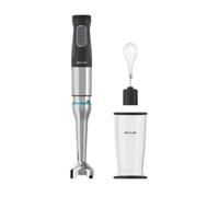 Cecotec - 03960 licuadora Batidora de inmersión 1200 W Negro, Acero inoxidable