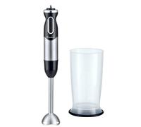 Batidora de mano Comelec BV1134 600W acero inoxidable 2 velocidades vaso vidrio