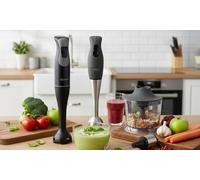 Batidora de mano con opción a diferentes cabezales: Set de batidora de mano batidora y varillas de 200 W