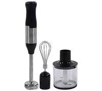 Batidora de Mano de Inmersión, 4 en 1 Multifuncional 5 Velocidades 1000w Batidora de Mano Eléctrica Inalámbrica Picadora de Carne Batidora de Huevos Eléctrica con Vaso para Carne Molida de 500 Ml