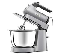 Kenwood Batidora pie/mano Chefette HMP54.000SI - Bol 3,5L inox., 650W, Velocidad variable, Plata