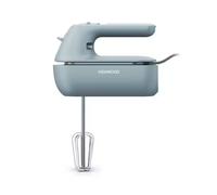 Kenwood QuickMix Go HMP40.000GY, Batidora de Varillas Eléctrica con Funda Integrada, Varillas y Ganchos de Amasar en Acero Inoxidable, 5 Velocidades, Hecho con Plástico Reciclado, 350W, Azul Tormenta