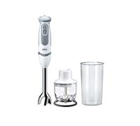 Braun MultiQuick 9 MultiQuick 5 Vario MQ 5220 WH 0,6 L Batidora de inmersión 1000 W Gris, Acero inoxidable, Blanco