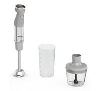 Batidora de mano - MOULINEX DD672B10, 1000 W, 20 velocidades, Inox