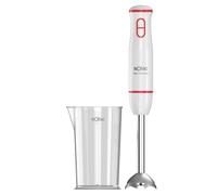 Batidora de mano Solac Mixo 1000 1000W 2 velocidades acero inoxidable pie desmontable rojo/blanco