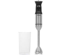 Tristar MX-4855 Batidora de mano, 4 cuchillas de acero inoxidable, 5 velocidades y función turbo, Vaso medidor incluido, 1200 W