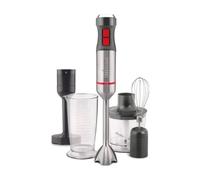 Ufesa BP4654 Vario 1200 Max Batidora de Mano, Potencia 1200 W, 20 Velocidades + Turbo, Cuerpo y 4 Cuchillas de Acero Inoxidable, Diseño Ergonómico y Anti Salpicaduras, Accesorios Incluidos, Sin BPA