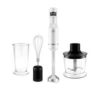 Ufesa Batidora de Mano Stellar Max TouchSpeed 1500W, Pantalla Digital, Velocidad Táctil Variable, 4 Cuchillas Alta Eficiencia, Ergonómico, Antisalpicaduras, Vaso Medidor, Emulsionador y Picadora