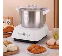 Batidora de masa eléctrica de acero inoxidable, amasadora automática con función de fermentación, temporizador inteligente, batidora de pie para hornear en casa