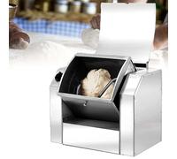 Batidora de masa eléctrica, temporizador automático comercial, acero inoxidable resistente, equipo de cocina profesional para pizza y horneado