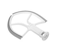 Batidora de paleta de 5 cuartos con tazón elevable, compatible con KitchenAid, borde flexible de plástico