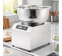 Batidora de pie, amasadora comercial, amasadora en espiral de alta resistencia, temporizador LED, recipiente de acero inoxidable, para masa de pizza y pan