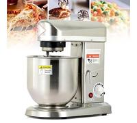 Batidora de pie Amasadora eléctrica - Profesional con 3 accesorios: Batidor de huevos, Gancho para masa y Batidor de acero inoxidable - Capacidad 5L/7L/10L