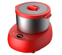 Batidora de pie con función de fermentación, amasadora de 5 l con recipiente de acero inoxidable 304, electrodoméstico para amasar harina para pizza y pan.