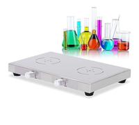 Batidora de pie de acero inoxidable con agitador magnético, velocidad ajustable para uso en laboratorio y cocina