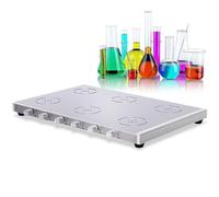 Batidora de pie de acero inoxidable con agitador magnético, velocidad ajustable para uso en laboratorio y cocina