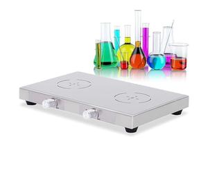 Batidora de pie de acero inoxidable con agitador magnético, velocidad ajustable para uso en laboratorio y cocina