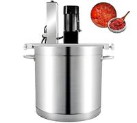 Batidora de pie de acero inoxidable, máquina eléctrica para mermelada, batidora de alimentos comercial, raspador de 4 cuchillas, para hacer mermelada, salsa,agitador de salsa de sopa de fondo,85L