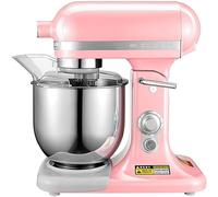 Batidora de pie eléctrica para Hornear con tazón de Acero Inoxidable de 7 litros Mezclador de Alimentos Profesional de 11 velocidades Herramientas para Hornear con batidor, batidor, Ganchos para mas