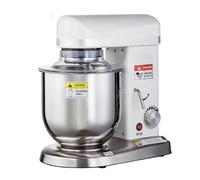 Batidora de pie, Máquina De Mezclador Alimentos Vertical Eléctrica 5/7/10 Litros, Procesador Planetario Con Gancho Para Masa, Batidor, Látigo Alambre Para hornear(5L)