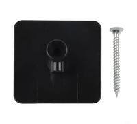 Batidora de soporte de borde para organizador de soporte compatible, estante de almacenamiento de gancho para batidor de plástico que ahorra espacio, batidor de alambre plano para masa ABS, paquete de