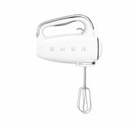 Batidora de varillas Smeg HMF01WHEU - Blanca, 250 W, 9 velocidades