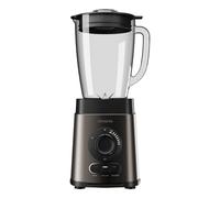 Aiwa Batidora de vaso SABERU 1800 W Jarra de vidrio 1,8 L 6 cuchillas 3 programas Negro Bronce