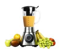 Cecotec Batidora de Vaso Power Black Titanium 2000MAX PerfectMix. 2000W Máxima Potencia, Cuchilla con Recubrimiento de Titanio Negro, 1,8L, Filtro para Licuados, Acabados en Acero Inox