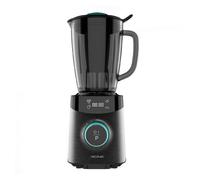 Cecotec Batidora de Vaso Power Black Titanium 2500MAX Advance. 2500W Máxima Potencia, Cuchilla de 8 Hojas con Recubrimiento de Titanio Negro, 1,8L, 10 Velocidades + Función Turbo, Filtro Licuados