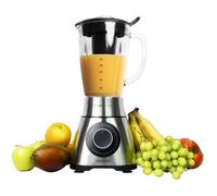 Cecotec Batidora de Vaso Power Black Titanium 2000MAX PerfectMix. 2000W Máxima Potencia, Cuchilla con Recubrimiento de Titanio Negro, 1,8L, Filtro para Licuados, Acabados en Acero Inox