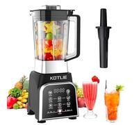 Batidora de Vaso de 2000W Profesional Licuadora de 2L con 8 Programas y Función de Limpieza Automática, Sin BPA 28000 rpm (NEGRO)