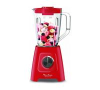 Batidora de vaso moulinex lm4205 1,25 l 600w rojo 550 w (2 l)