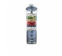 Ninja Blast Max Batidora portátil de 570 ml con batería recargable, vaso para mezclas y tapa antigoteo para hacer smoothies, batidos de proteínas, picar hielo y fruta congelada, azul marino, BC251EUNV