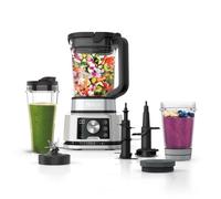 Batidora de vaso NINJA CB350EU FOODI POWER NUTRI con 10 velocidades 1200W Plata