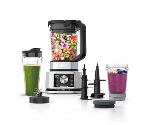 Batidora de vaso NINJA CB350EU FOODI POWER NUTRI con 10 velocidades 1200W Plata