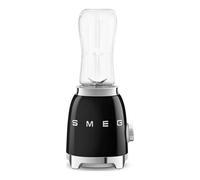 Batidora de vaso personal Smeg PBF01BLEU - Negro, 300 W, 2 velocidades