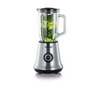 Severin - SM 3734 licuadora 1 L Batidora de vaso 500 W Negro, Acero inoxidable
