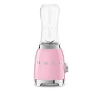 Batidora de vaso Smeg PBF01PKEU - Rosa, 300 W, 2 velocidades