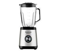 Taurus - Batidora de Vaso Magnum 1500, 1500W, Jarra de Cristal 1.5L, 4 Cuchillas de Acero Inoxidable Desmontables, Función Pica Hielo, Libre de BPA, Apta para Lavavajillas, 2 Velocidades y Turbo, Gris