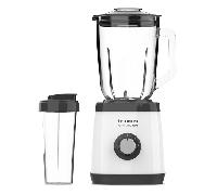 Taurus - Batidora de Vaso Optima Go 1500 | 1500W | Vaso Portatil 500ml | Cuchillas 4 Filos | 2 Velocidades + Turbo | Acero Inoxidable | Antideslizante | Sistema de Seguridad