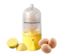 Batidora de yema de huevo, agitador de alimentos de mano, 7,4 x 7,5 x 16,5 cm, separador de proteínas de fácil rotación, mezclador de cocina de polímero de alimenticio con mango suave